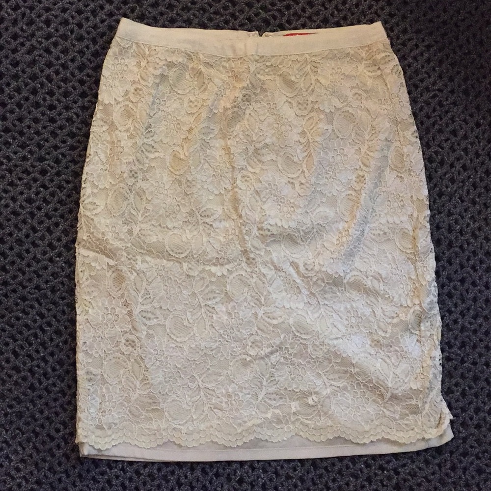 New York & Company Collection Lace Skirt